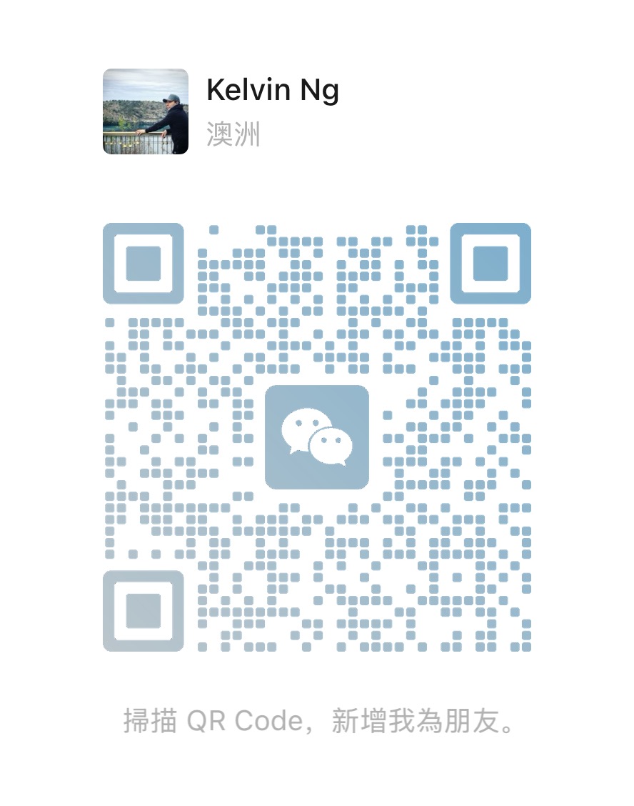 WeChat QR — Kelvin Ng